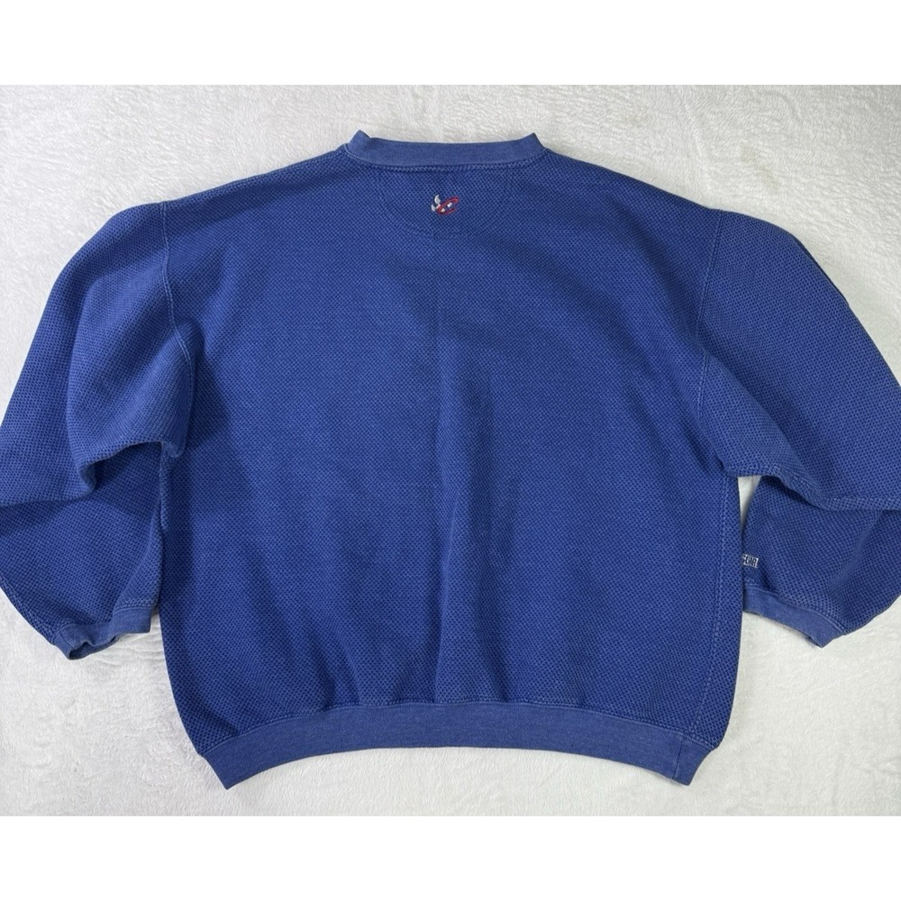 Vtg. Nascar 90s JEFF GORDON Racing Sweatshirt CHASE Large Hendrick Blue - Picture 5 of 8